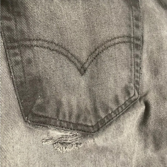 Vtg Men's 505 Levi's Black Jeans Sz 32 x 32 Made In 1998 Broken in to perfection - Picture 13 of 16